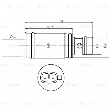 Клапан кондиционера LCCV 2101