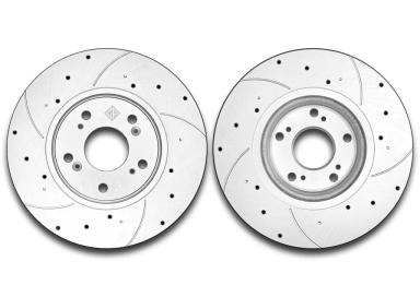 Диск тормозной передний вентилируемый DSK-F208P