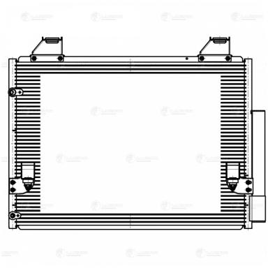 Радиатор кондиционера LRAC 1939