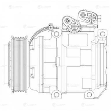 Компрессор кондиционера LCAC 08E3