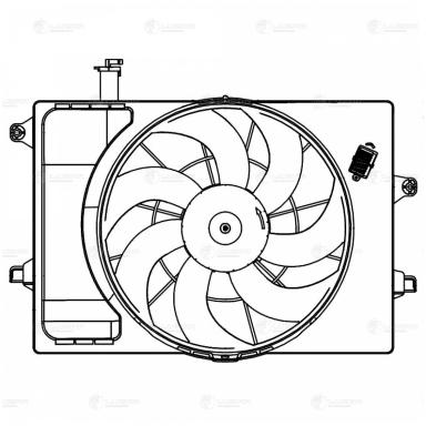 Мотор вентилятора охлаждения LFK 0821