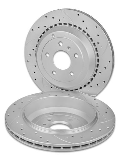 Диск тормозной задний вентилируемый DSK-R110P