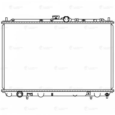 Радиатор двигателя LRc 1122
