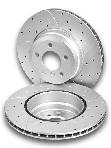 Диск тормозной задний вентилируемый DSK-R117P