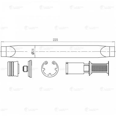 Осушитель кондиционера LCD 1811