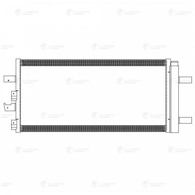 Радиатор кондиционера LRAC 2613