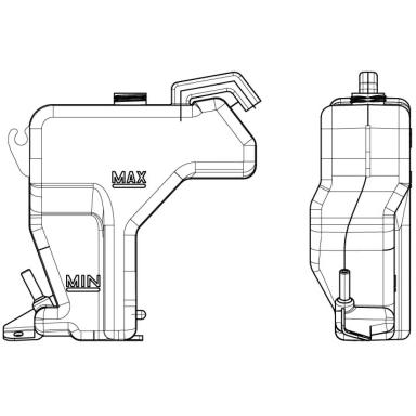 Бачок расширительный LET 1402