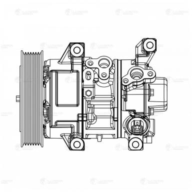 Компрессор кондиционера LCAC 1904