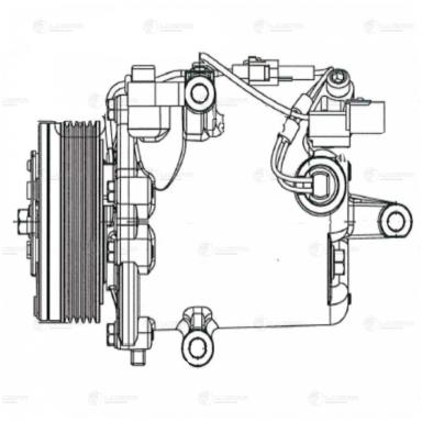 Компрессор кондиционера LCAC 1104
