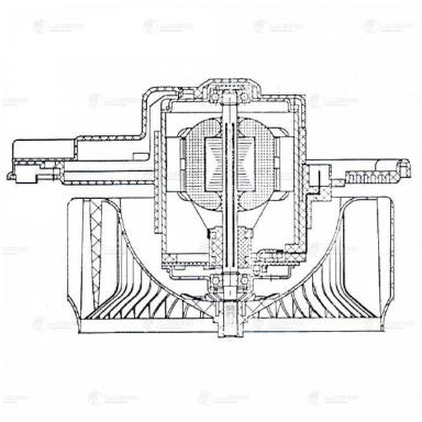 Мотор отопителя салона LFh 23BB