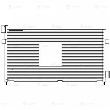 Радиатор кондиционера LRAC 1074