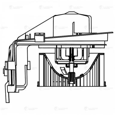 Мотор отопителя LFh 1807
