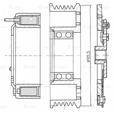 Муфта кондиционера LMAC 1101