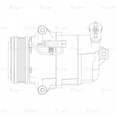 Компрессор кондиционера LCAC 2129