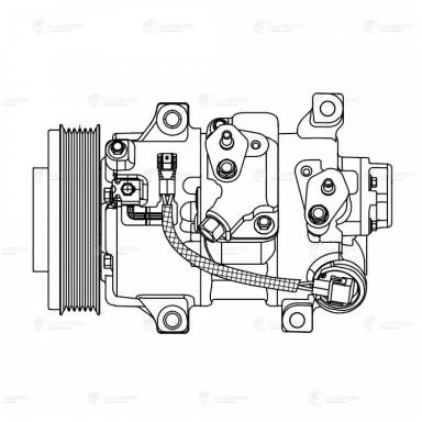 Компрессор кондиционера LCAC 1921