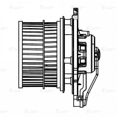 Мотор печки c крыльчаткой LFh 0849