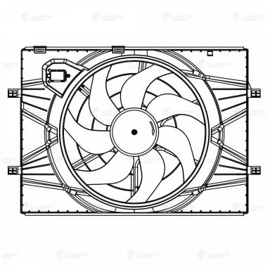 Мотор вентилятора охлаждения LFK 3027