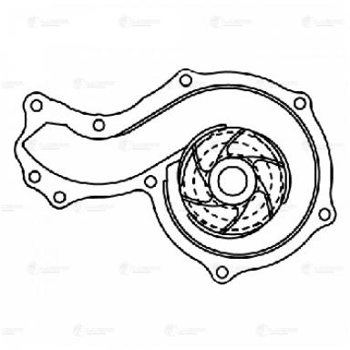 ВОДЯНОЙ НАСОС LWP 1819