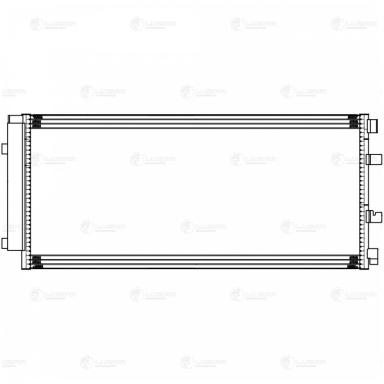 Радиатор кондиционера LRAC 0967