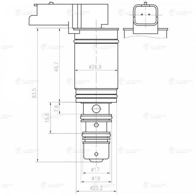 Клапан кондиционера LCCV 2002