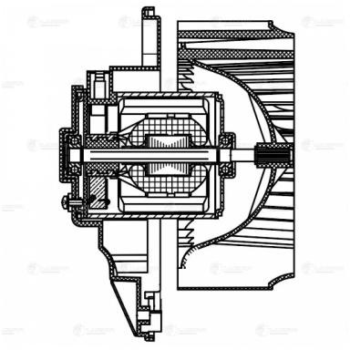 Вентилятор отопителя LFh 0514