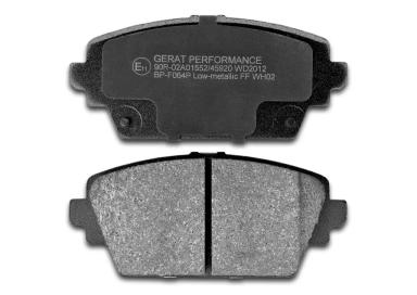 КОЛОДКИ ТОРМ.ПЕРЕД., К-Т BP-F064P