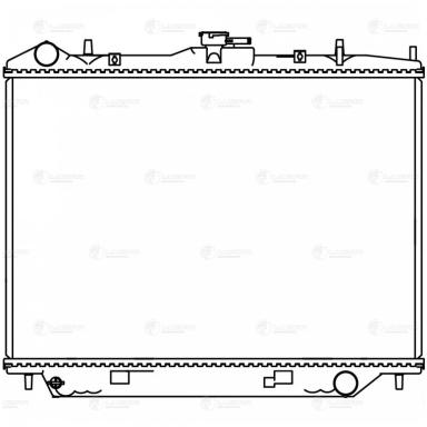 Радиатор двигателя LRc 3007
