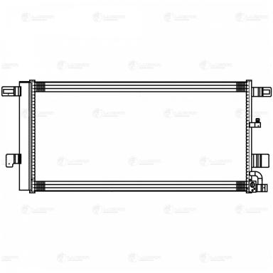 Радиатор кондиционера LRAC 1830