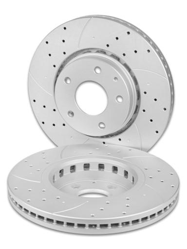 Диск тормозной передний вентилируемый DSK-F014P