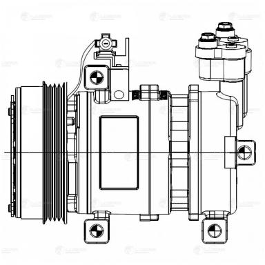 Компрессор кондиционера LCAC 2212