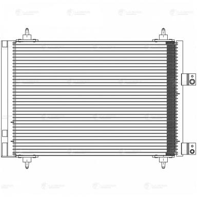 Радиатор кондиционера LRAC 2007