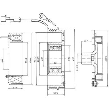 Компрессор кондиционера LMAC 1601