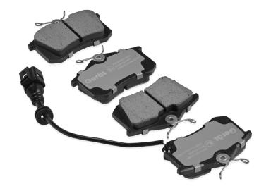 Колодки тормозные дисковые задние BPR062PG