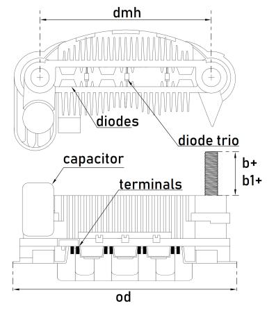 Диодный мост TT34304