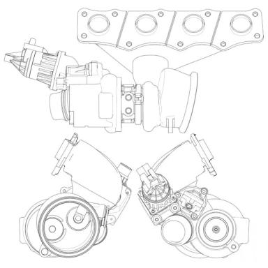 Турбокомпрессор LAT 2606