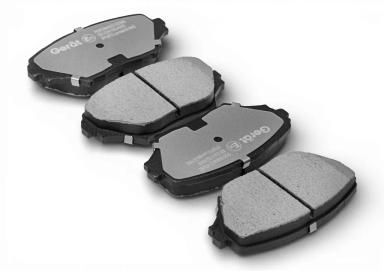 Тормозные колодки BPF087PG