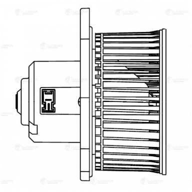 Мотор отопителя салона LFh 1490