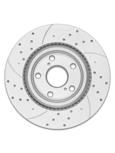 Диск тормозной передний вентилируемый DSK-F041P