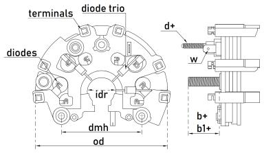 Диодный мост TT34195 PRO