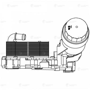 Радиатор масляный LOc 1509