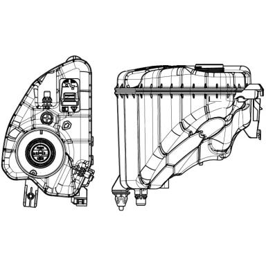 Бачок расширительный LET 2617