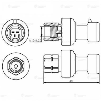 Датчик давления хладагента LRPS 2129