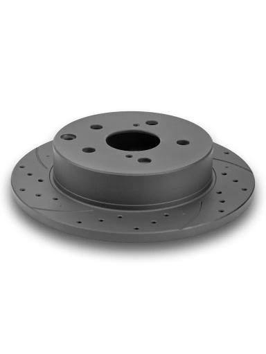 Диск тормозной задний DSK-R035W