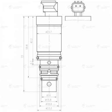 Клапан кондиционера LCCV 0802