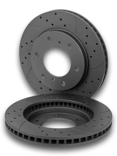 Диск тормозной передний вентилируемый DSK-F197W