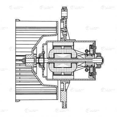 Мотор отопителя салона LFh 0112