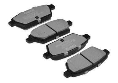 Тормозные колодки BPR168PG