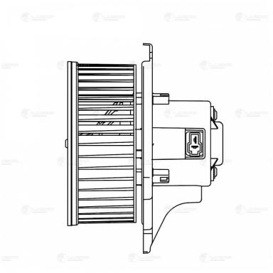 Мотор отопителя салона LFh 0860
