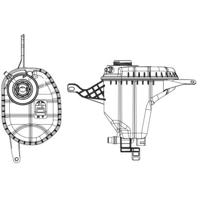 Бачок расширительный LET 2614