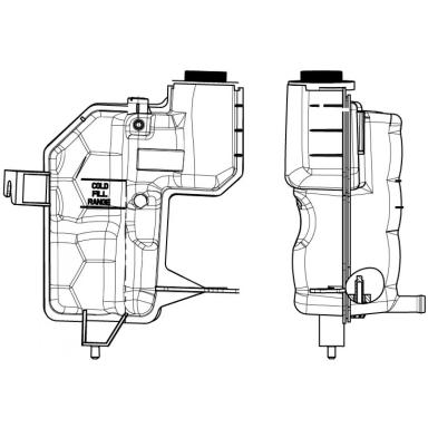 Бачок расширительный LET 1017